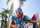 Финальное дефиле доминиканского карнавала