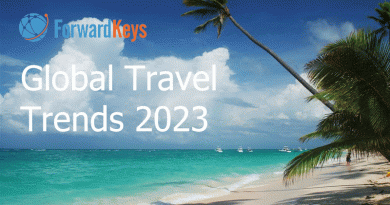 ForwardKeys: Отчет о мировых тенденциях в сфере туризма в 2023 году